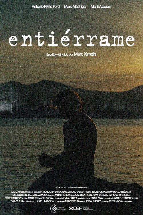 Entiérrame poster