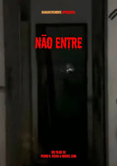 Não entre poster
