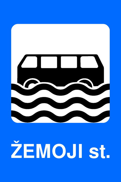 Žemoji Station poster