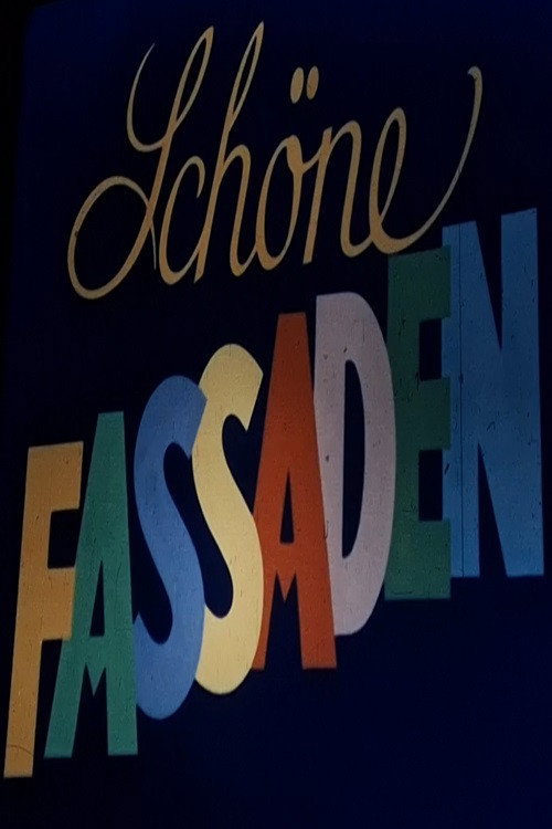 Schöne Fassaden poster