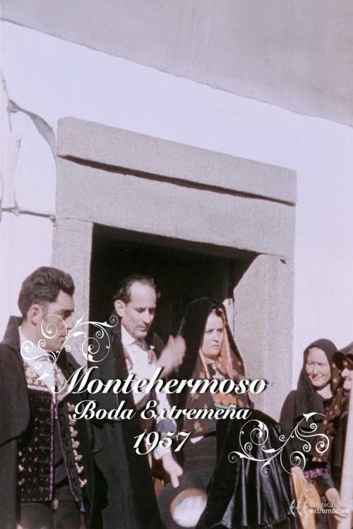 Montehermoso, boda extremeña poster