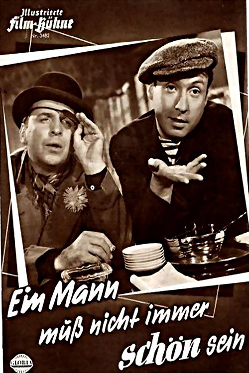 Ein Mann muß nicht immer schön sein poster