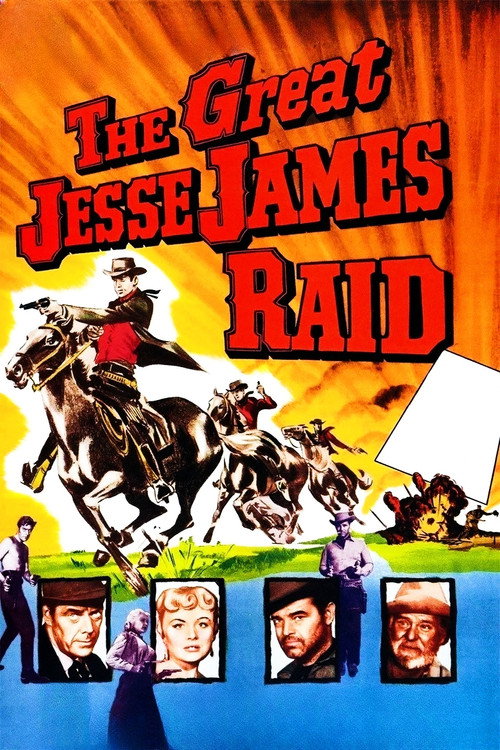 The Great Jesse James Raid poster