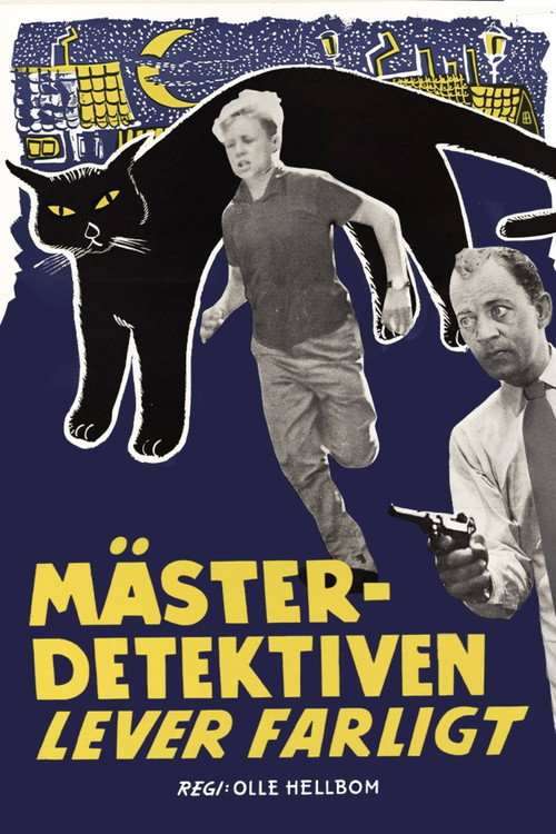 The Master Detective Lives Dangerously poster