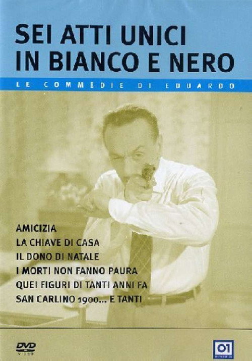Sei atti unici in bianco e nero poster