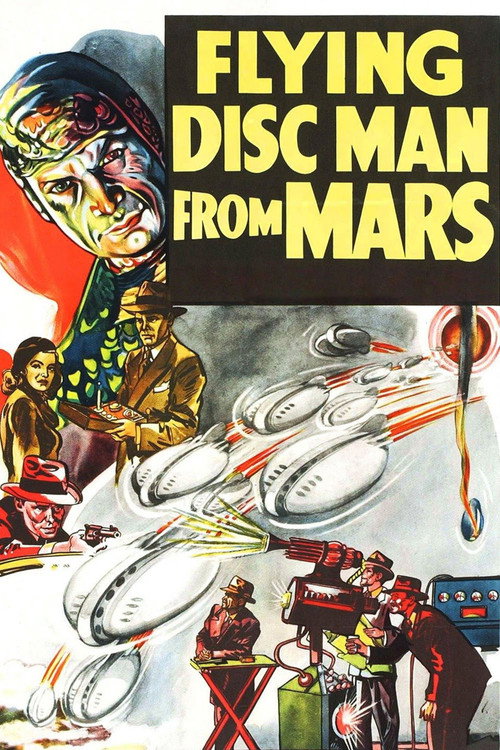 Flying Disc Man from Mars poster