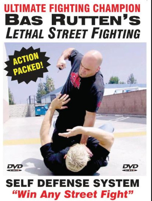 Bas Rutten's Lethal Street Fighting poster
