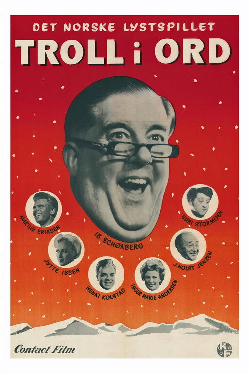 Troll i ord poster