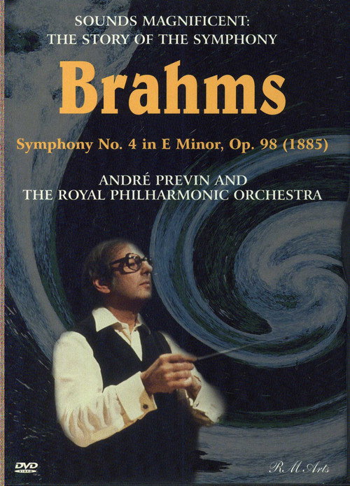 Brahms: Symphony No. 4: Andre Previn: Sounds Magnificent poster