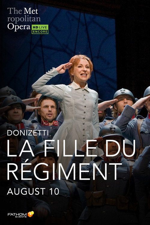 La Fille du Régiment - Metropolitan Opera poster