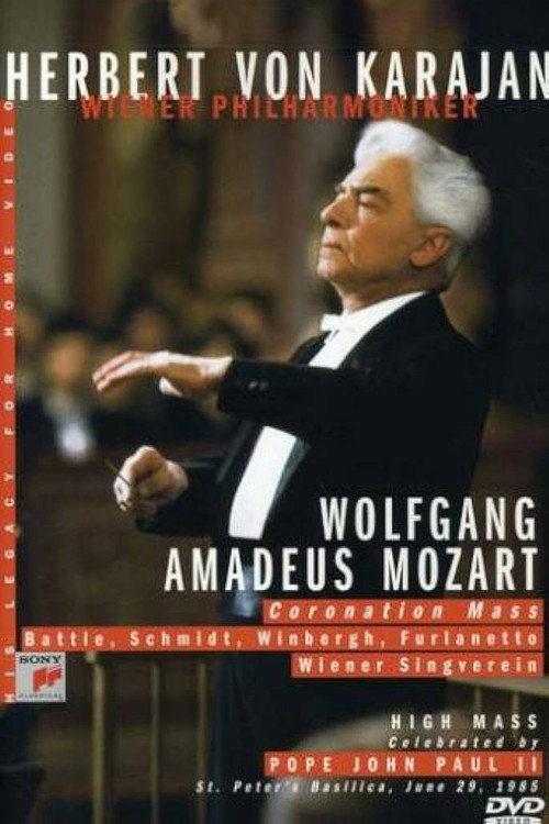 Karajan: Mozart - Coronation Mass poster