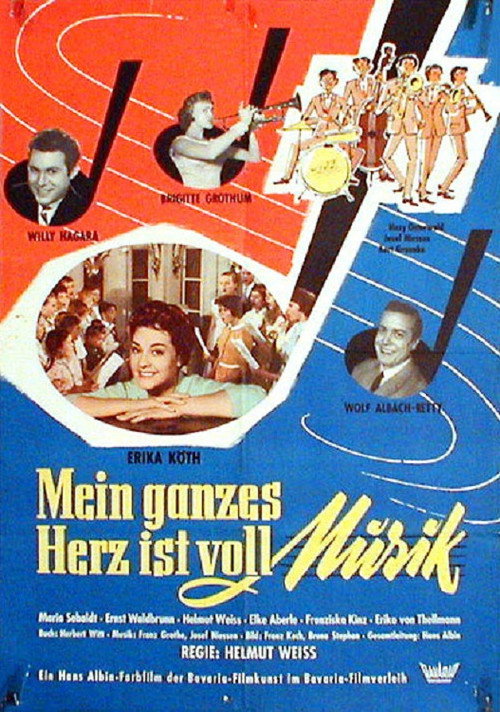 Mein ganzes Herz ist voll Musik poster