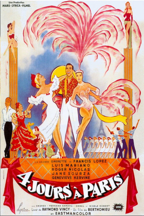 Four Days in Paris poster