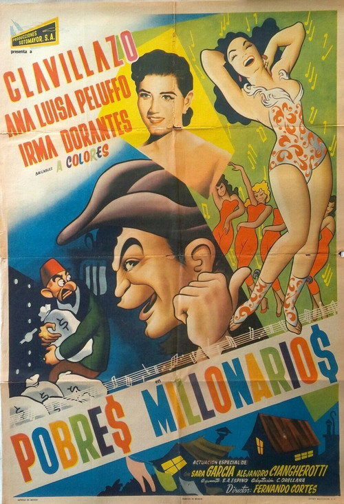 Pobres millonarios poster