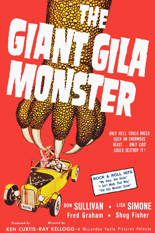 The Giant Gila Monster poster
