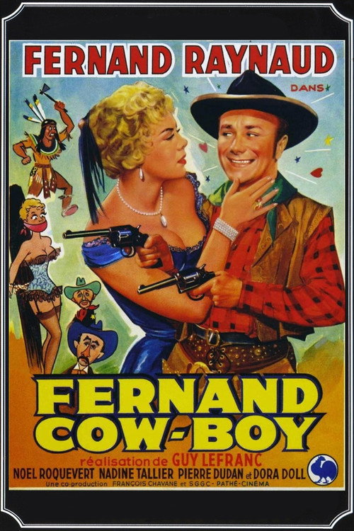 Fernand cow-boy poster