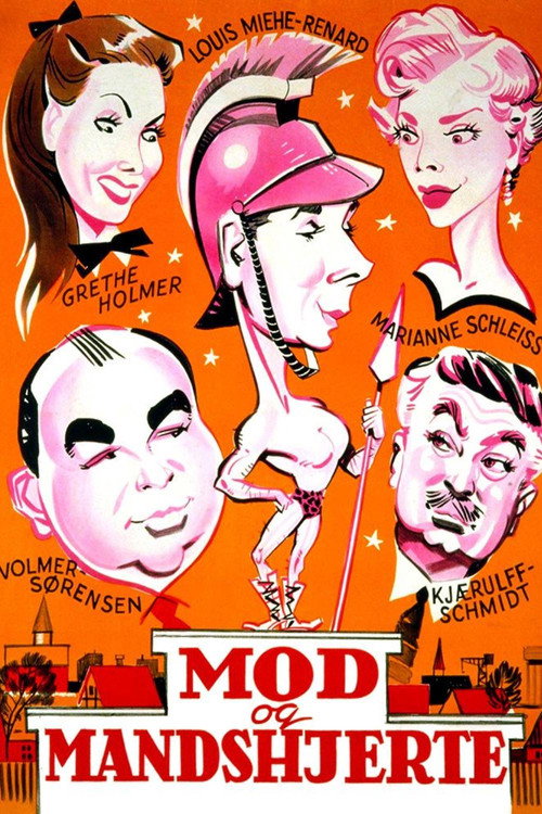 Mod og mandshjerte poster
