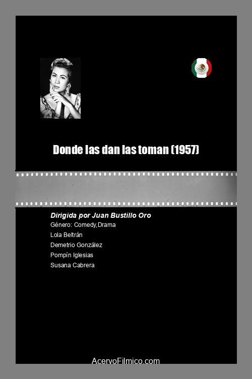 Donde las dan las toman poster
