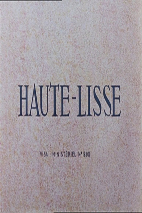 Haute-Lisse poster