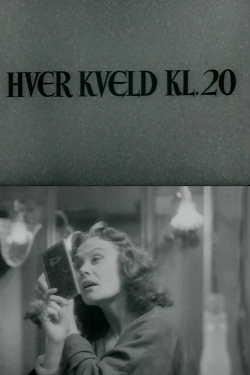 Oslofilm: Every Evening at 8 O'Clock poster