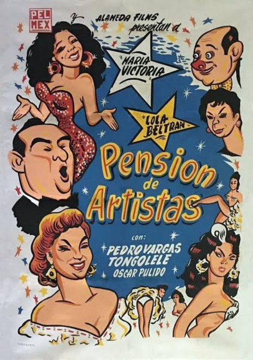 Pensión de artistas poster