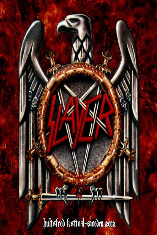 Slayer: Hultsfred Festival - Hultsfred, Sweden 2002/06/14 poster