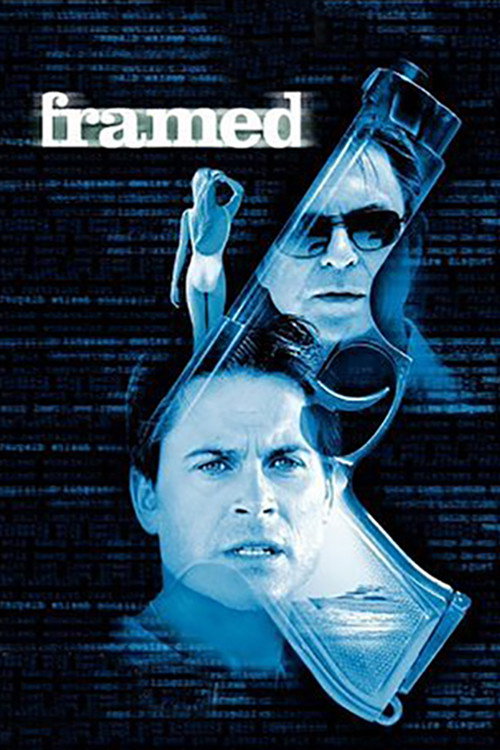 Framed poster