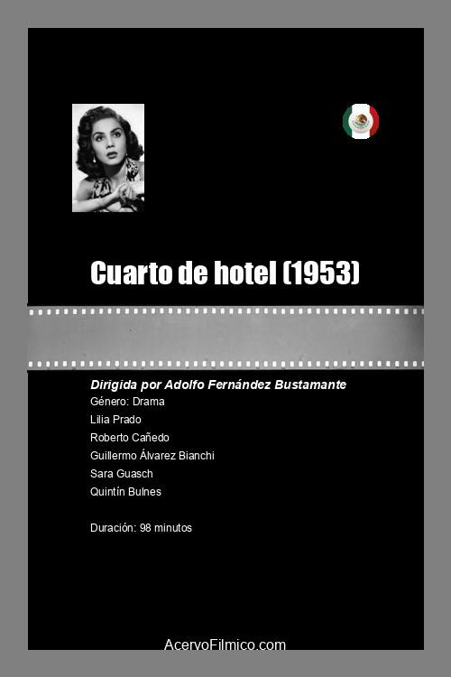 Cuarto de hotel poster