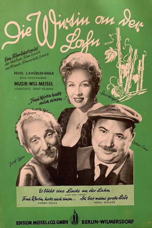 Die Wirtin an der Lahn poster
