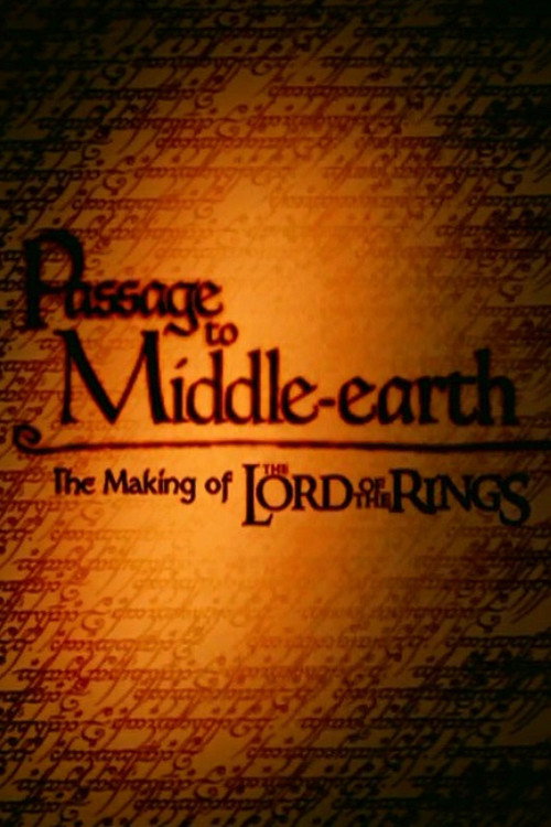 Passage to Middle-Earth: The Making of 'The Lord of the Rings' poster