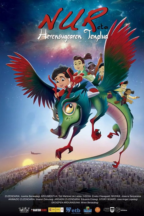 Nur and the Dragon Temple poster