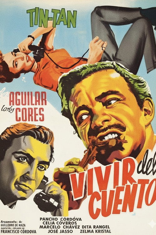 Vivir del cuento poster