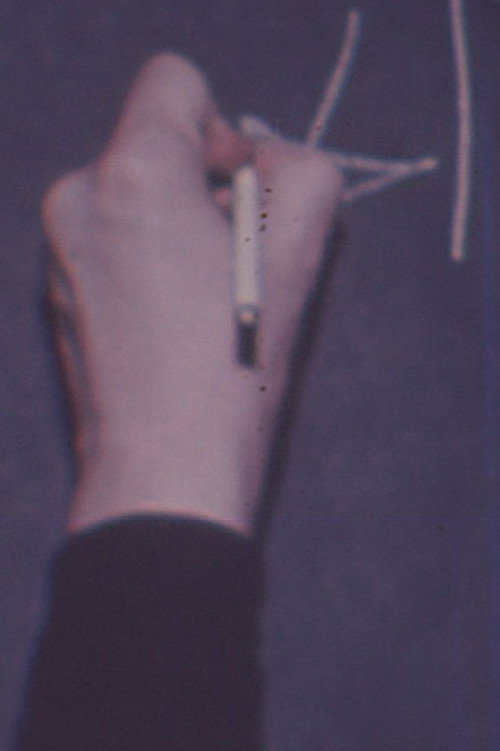 Handwritten poster