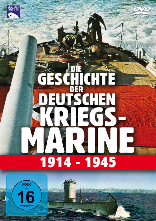 History of the German Navy 1914-1945 poster