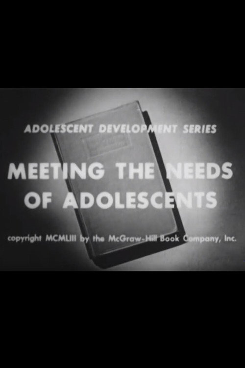Meeting the Needs of Adolescence poster