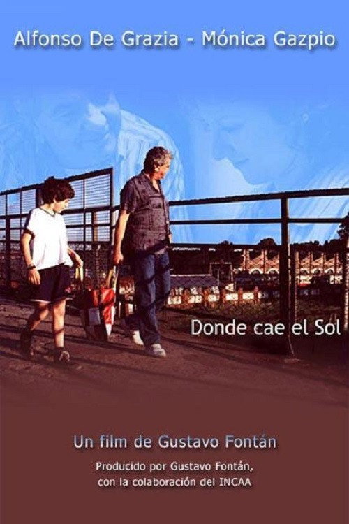 Donde cae el sol poster