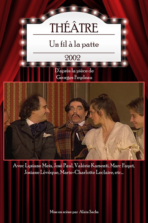 Un fil à la patte poster
