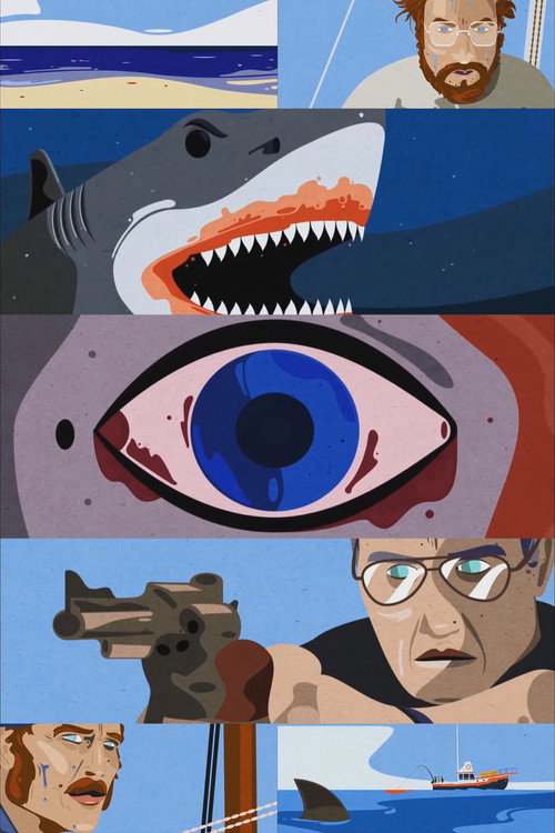 Short Cuts : Les dents de la mer de Steven Spielberg poster