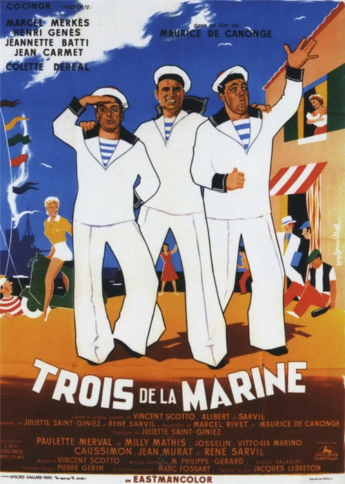 Trois de la marine poster