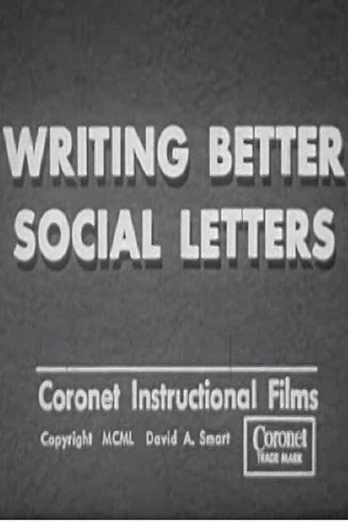 Writing Better Social Letters poster
