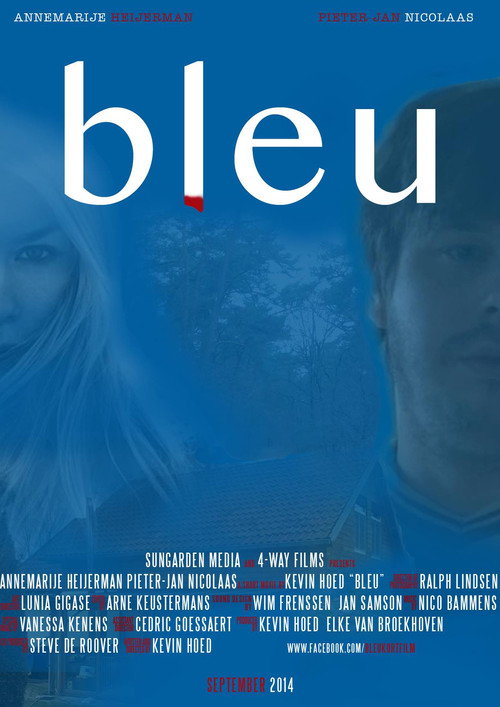 Bleu poster