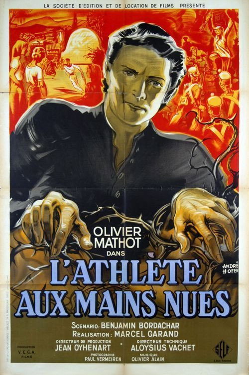 L'athlète aux mains nues poster