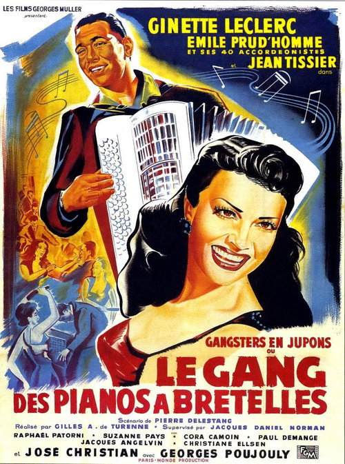 Le Gang des pianos à bretelles poster