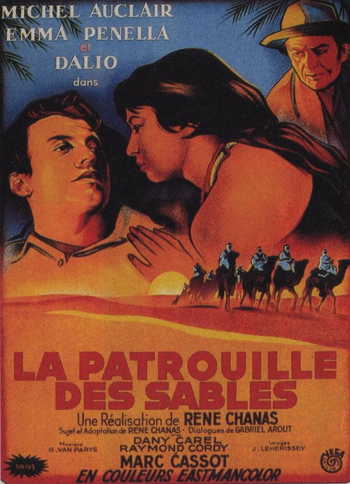 La patrouille des sables poster