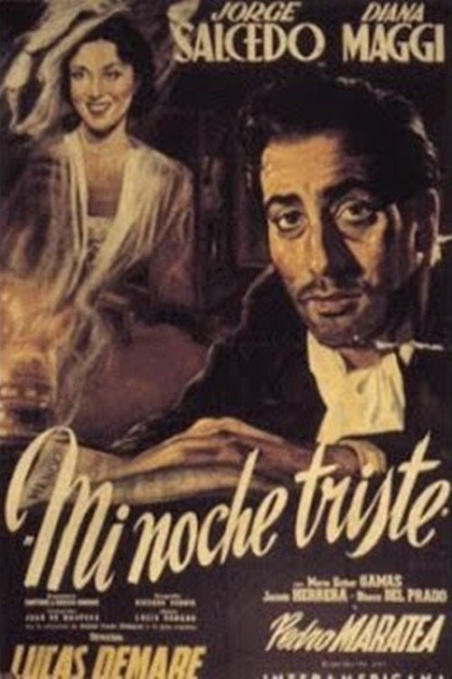Mi noche triste poster