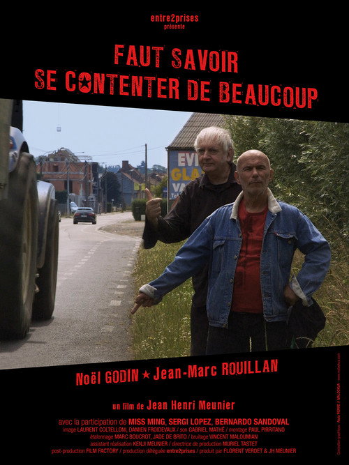 Faut Savoir se Contenter de Beaucoup poster