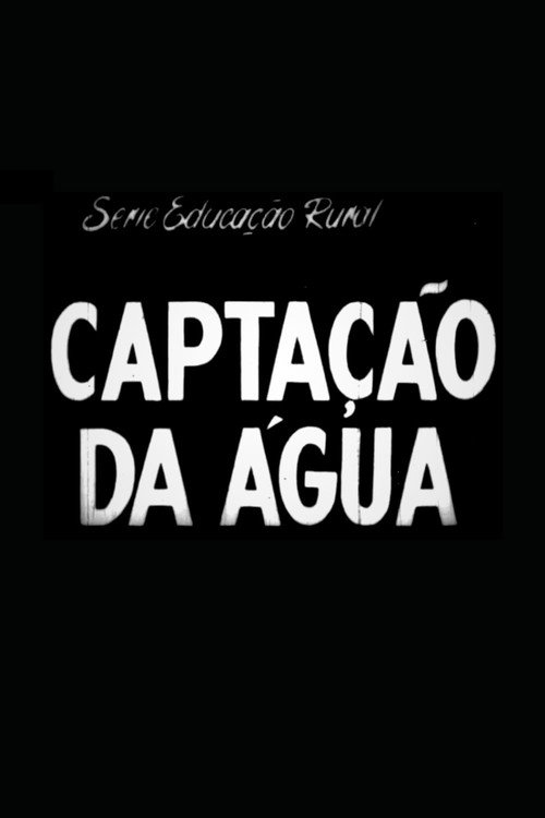 Captação da Água poster