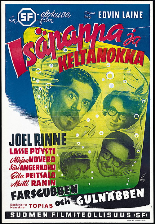 Isäpappa ja keltanokka poster