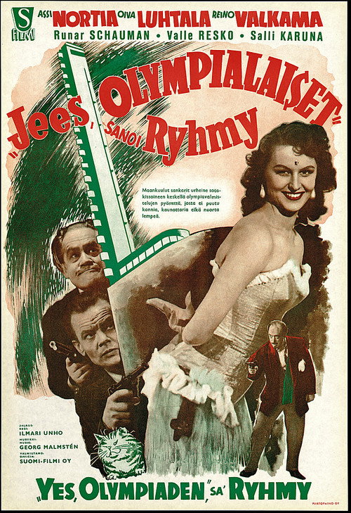 Jees, olympialaiset, sanoi Ryhmy poster