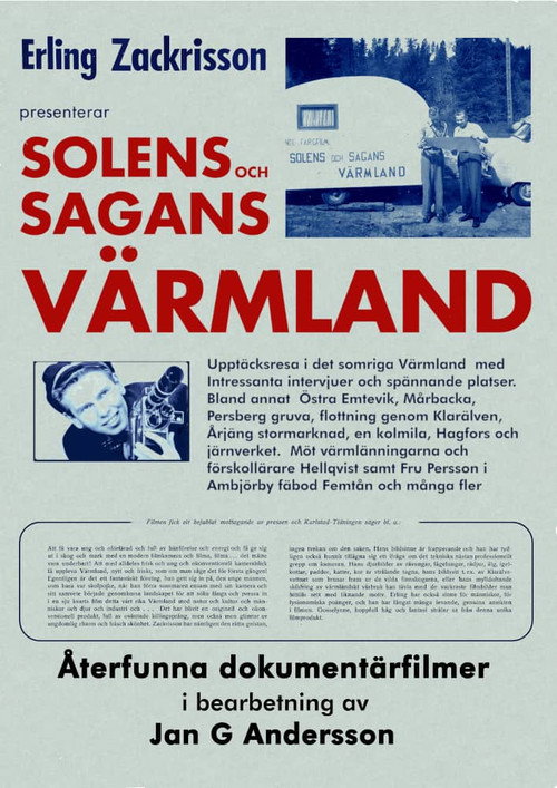 Solens och sagans Värmland poster